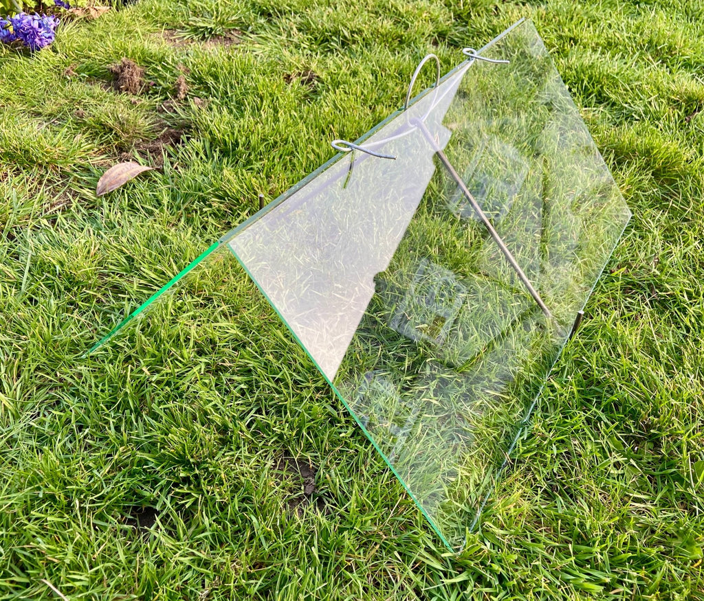 Traditional Cloche Frame Kit - Small Seedbed and Seedling Type . Glass Excluded. - Plant Supports & Garden Cloches