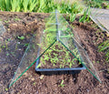 Traditional Cloche Frame Kit - Small Seedbed and Seedling Type . Glass Excluded. - Plant Supports & Garden Cloches